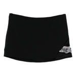 Minigonna con decorazione in nero Amen - donna 