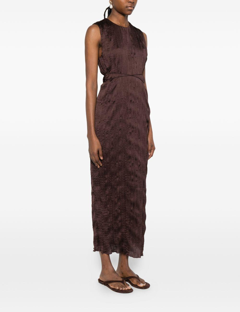 Abito lungo Mizu in marrone staud - donna 