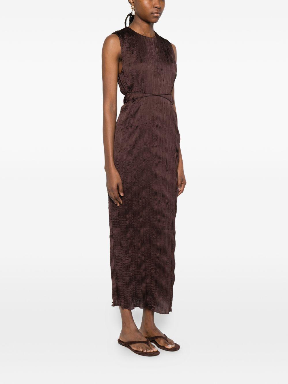 Abito lungo Mizu in marrone staud - donna 