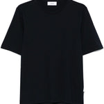 T-shirt girocollo in blu notte Lardini - uomo 