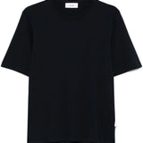 T-shirt girocollo in blu notte Lardini - uomo 