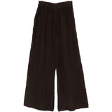 Pantaloni a gamba ampia in bianco Maurizio - donna 