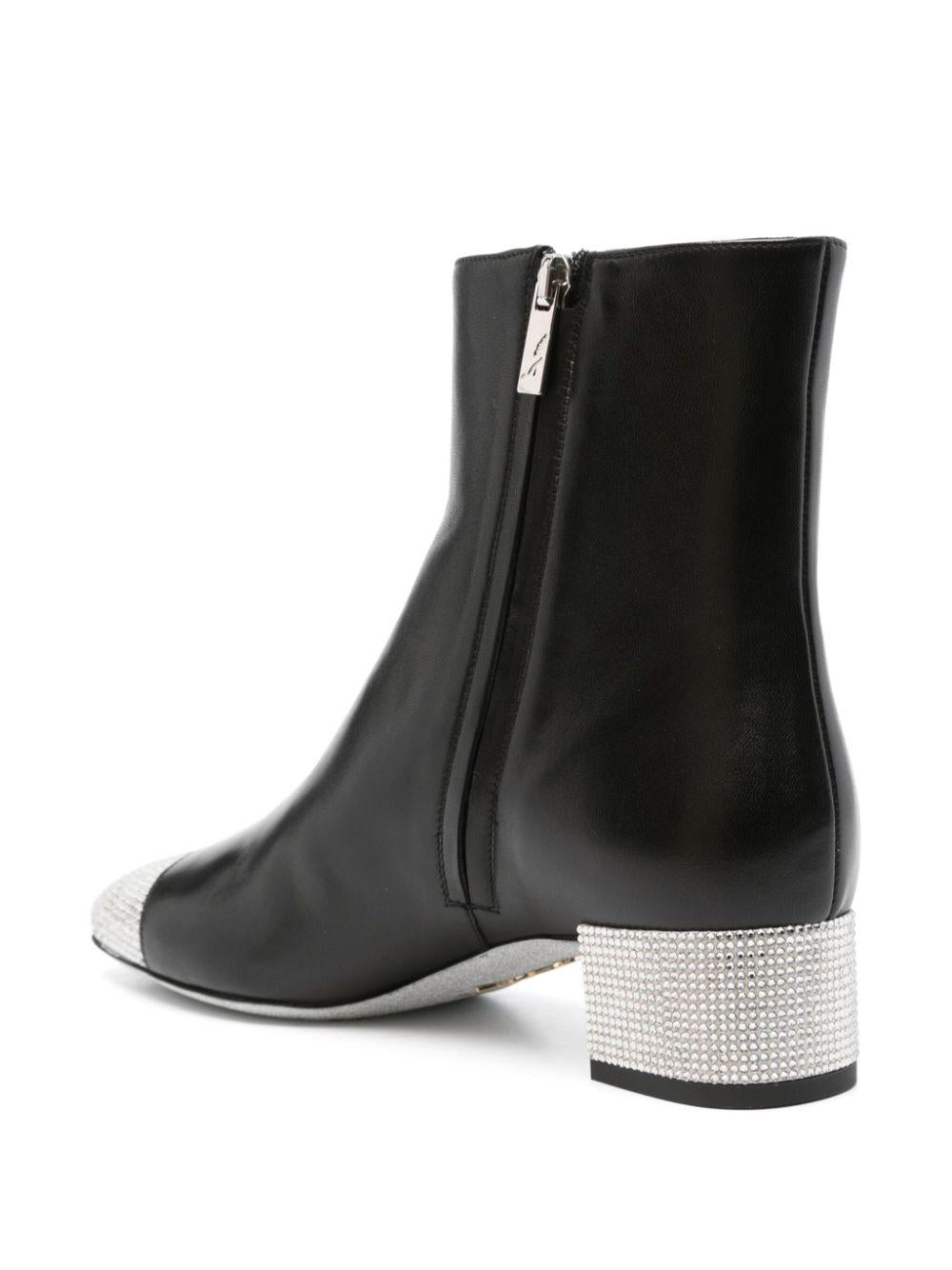 Stivaletti bonnie 40mm in nero di René Caovilla - donna 