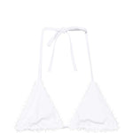 Top bikini a triangolo in bianco Jacquemus - donna 