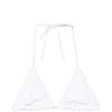 Top bikini a triangolo in bianco Jacquemus - donna 