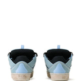 Sneakers con lacci curb  in blu Lanvin - uomo 