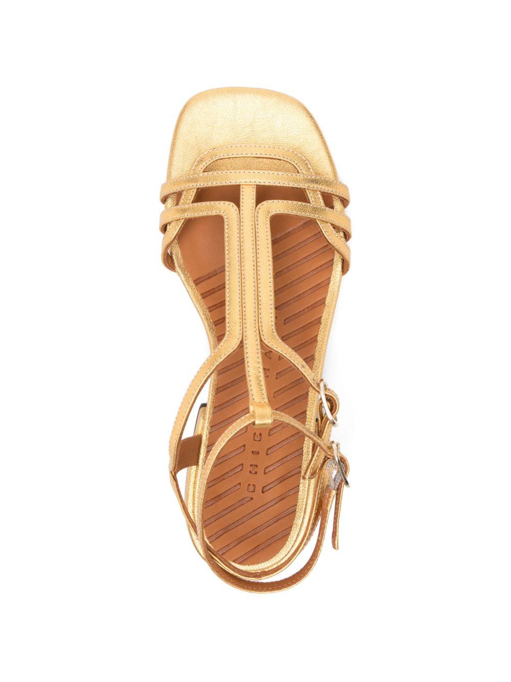 Sandali con cinturino in oro Chie mihara - donna 