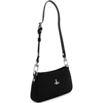 Borsa Tasha con logo Orb in nero 