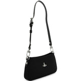 Borsa Tasha con logo Orb in nero 