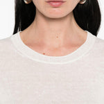 Top girocollo Wkdpancone in bianco Maxmara weekend - donna 