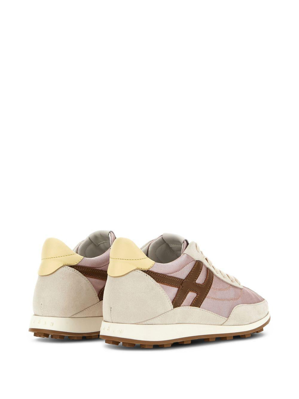 Sneakers H699 con lacci in beige Hogan - donna 