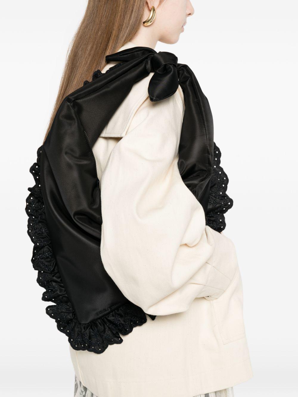 Borsa a spalla pillowcase in nero Simone rocha - donna 