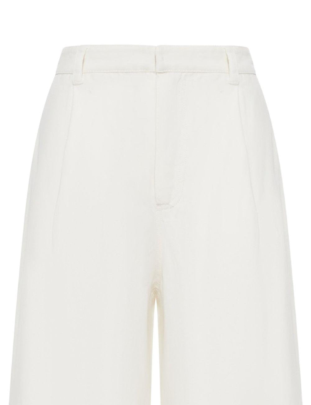 Pantaloni aloa in bianco 'S Max Mara - donna 