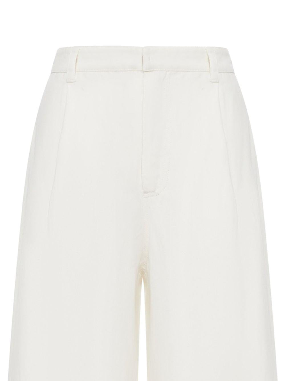 Pantaloni aloa in bianco 'S Max Mara - donna 