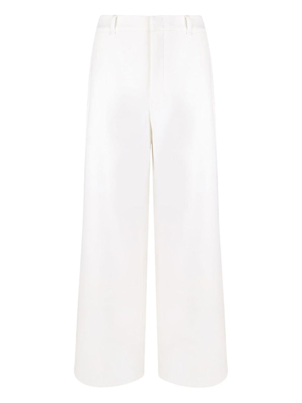 Pantaloni con passanti in bianco 's maxmara - donna 