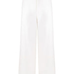 Pantaloni con passanti in bianco 's maxmara - donna 