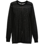 Top a maniche lunghe level ls t in nero Rick owens - uomo 