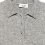 Polo con bottoni in grigio Laneus - donna 