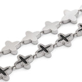 Collana Clover in nero Darkai - unisex 