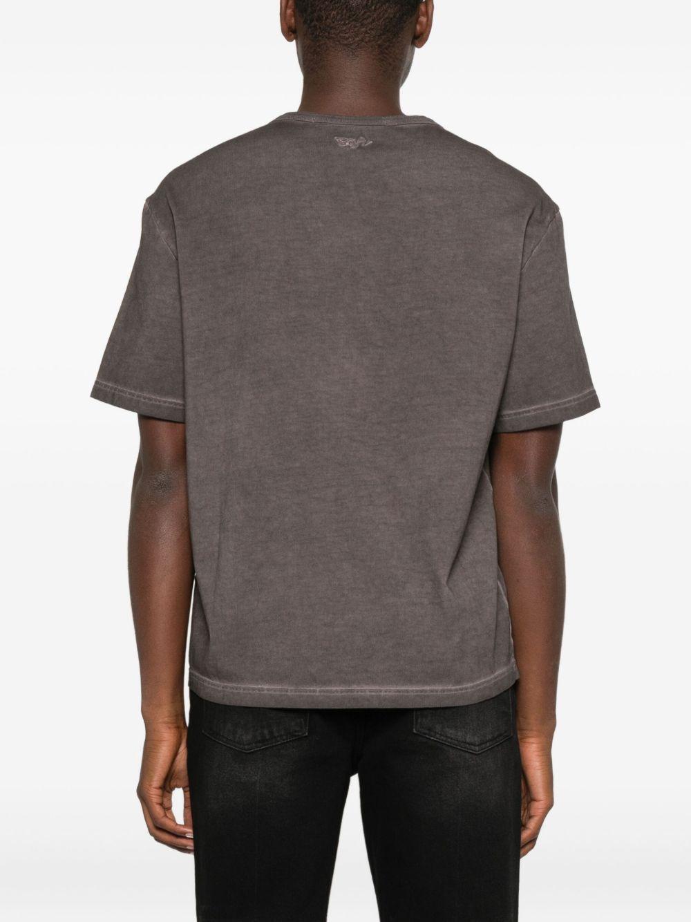 T-shirt in cotone in grigio Sefr - uomo 
