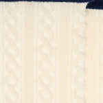 Calzini in maglia a trecce in beige Golden goose - uomo 