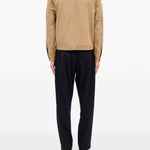 Giacca-camicia con tasche in beige Mm6 maison margiela - uomo 