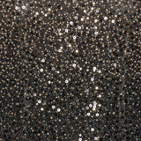 Miniabito con paillettes in nero e oro Rotate holiday - donna 