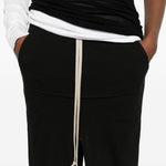 Gonna lunga con coulisse in nero Rick owens drkshdw - donna 