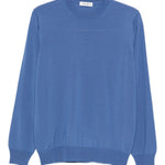 Maglione a girocollo in blu Kangra - uomo 