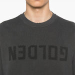 Felpa archibald in nero Golden goose - uomo 