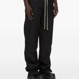 Pantaloni ampi Geth in lana nera 