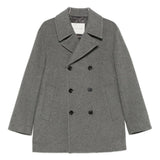 Cappotto doppiopetto in grigio Mackintosh - uomo 