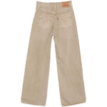 Jeans a gamba larga con costine torace in marrone  Levi's - donna 