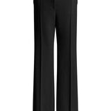 Pantaloni con piega stirata in nero Alberta ferretti - donna 