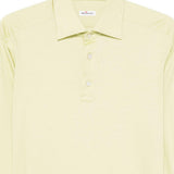 Polo a maniche lunghe Positano in verde Kiton - uomo 