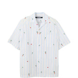 Camicia con stampa grafica la chemise romarin in bianco Jacquemus - uomo 
