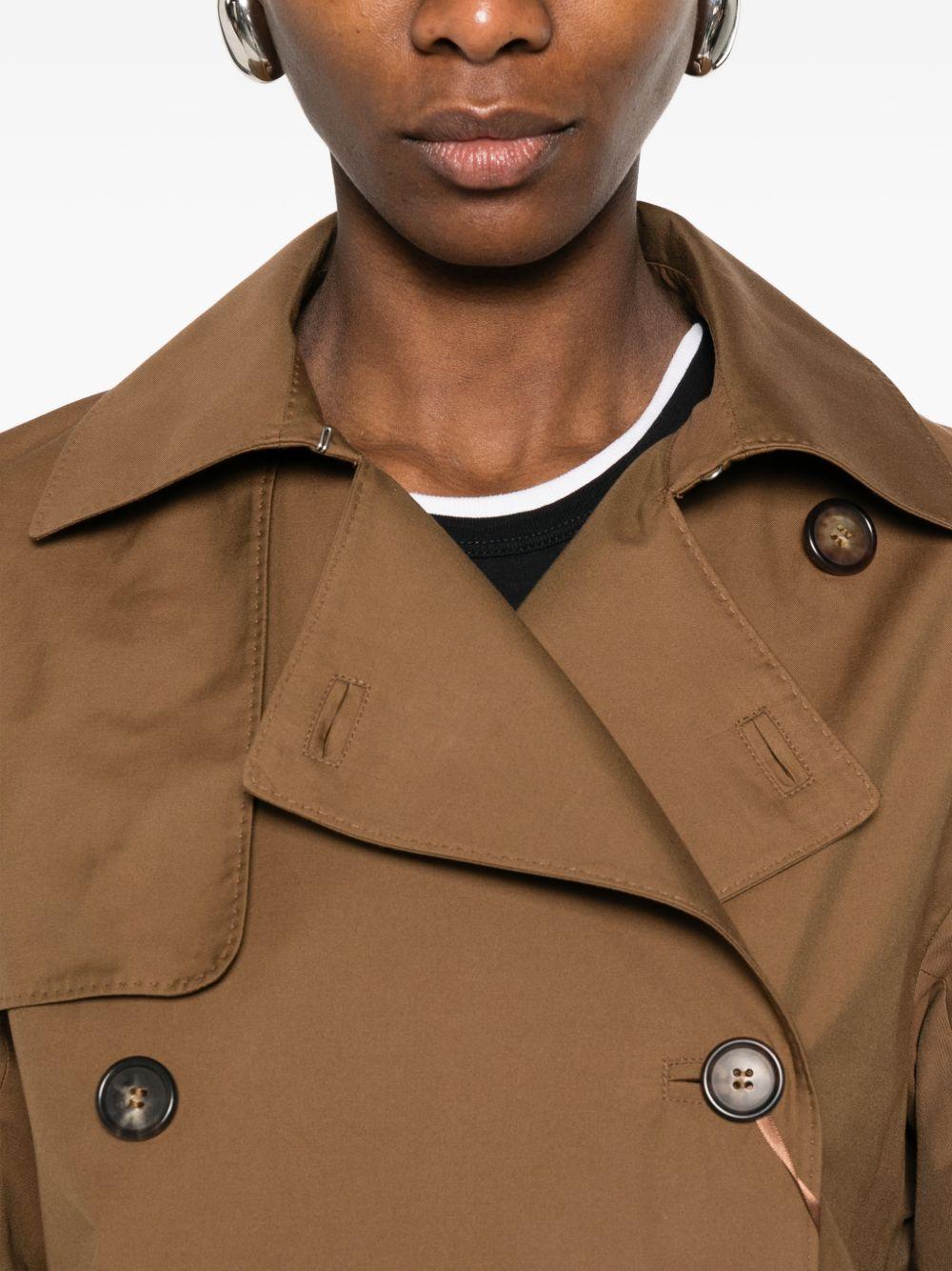Trench corto MTCzeno in marrone Max Mara the cube - donna 