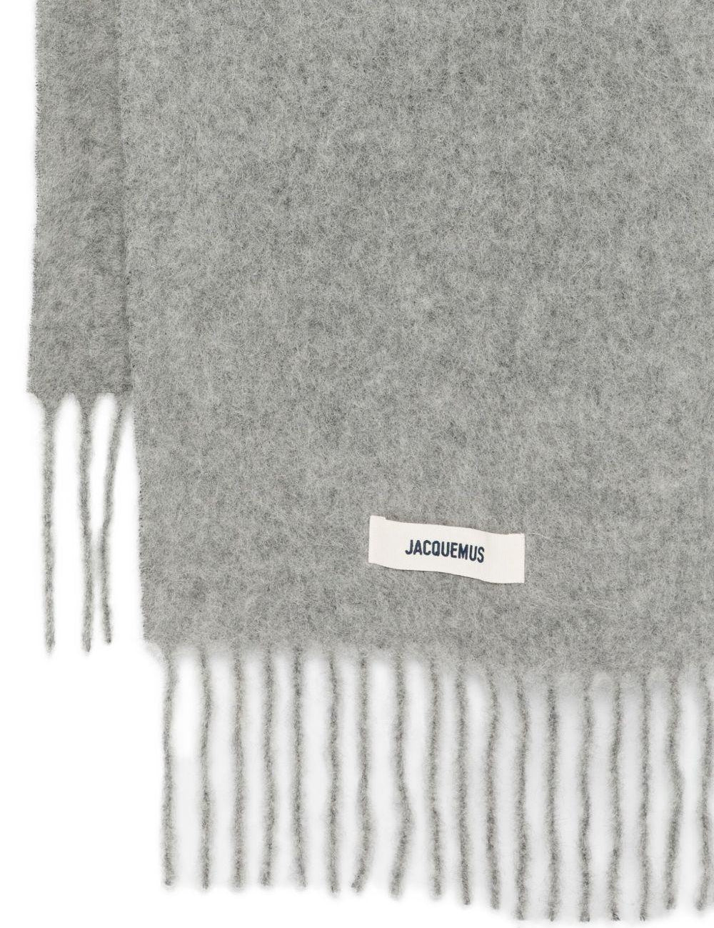 Sciarpa L'écharpe Carro in grigio Jacquemus - unisex 