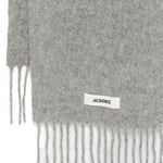Sciarpa L'écharpe Carro in grigio Jacquemus - unisex 