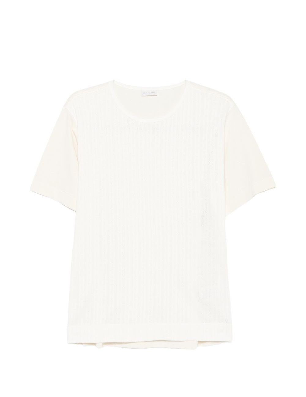 T-shirt a maniche corte hertz in bianco 