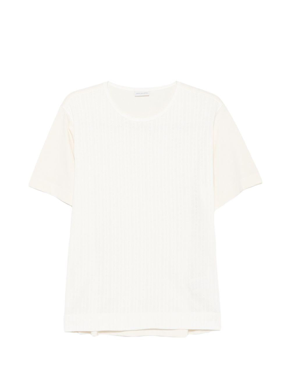 T-shirt a maniche corte hertz in bianco 