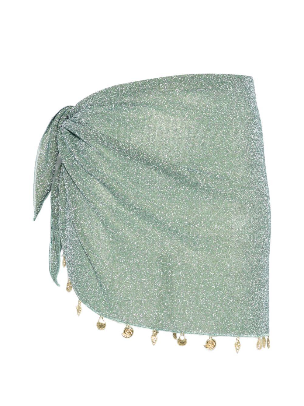 Pareo lumiere charm in verde acqua Oséree - donna 