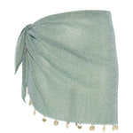 Pareo lumiere charm in verde acqua Oséree - donna 