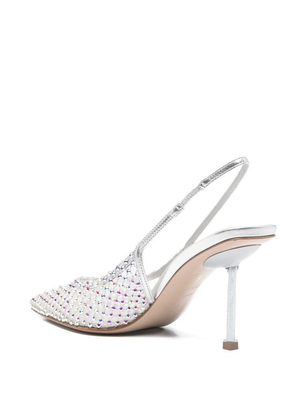 Décolleté gilda con cinturino e decorazioni in argento Le silla - donna 