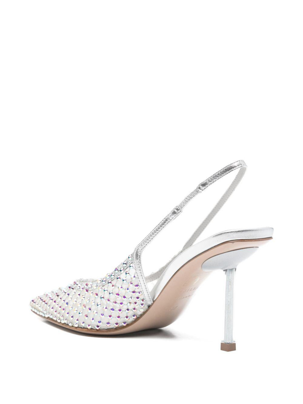 Décolleté gilda con cinturino e decorazioni in argento Le silla - donna 