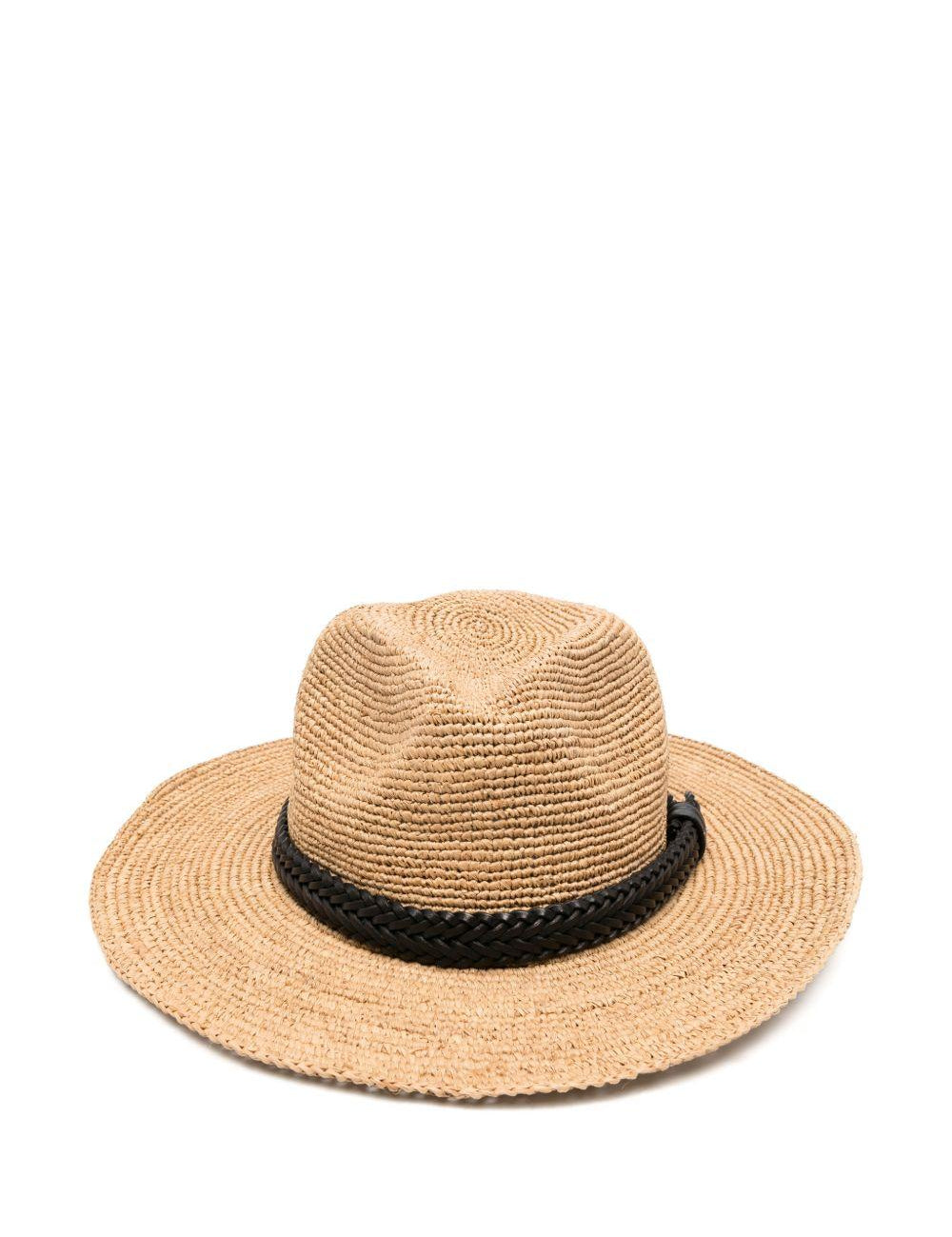 Cappello intrecciato in beige Dragon diffusion x sovani  - donna 