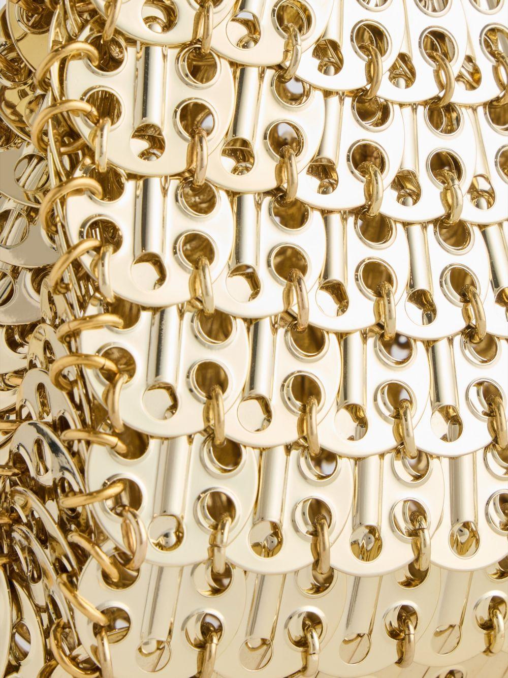 Borsa a spalla 1969 gold metal in oro Rabanne - donna 