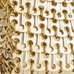 Borsa a spalla 1969 gold metal in oro Rabanne - donna 