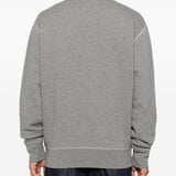 Felpa con stampa New York in grigio A.P.C. X marc jacobs - uomo 