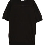 T-shirt in maglia marrone scuro John Smedley - uomo 